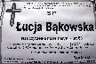 ucja Bkowska 1940 - 2024